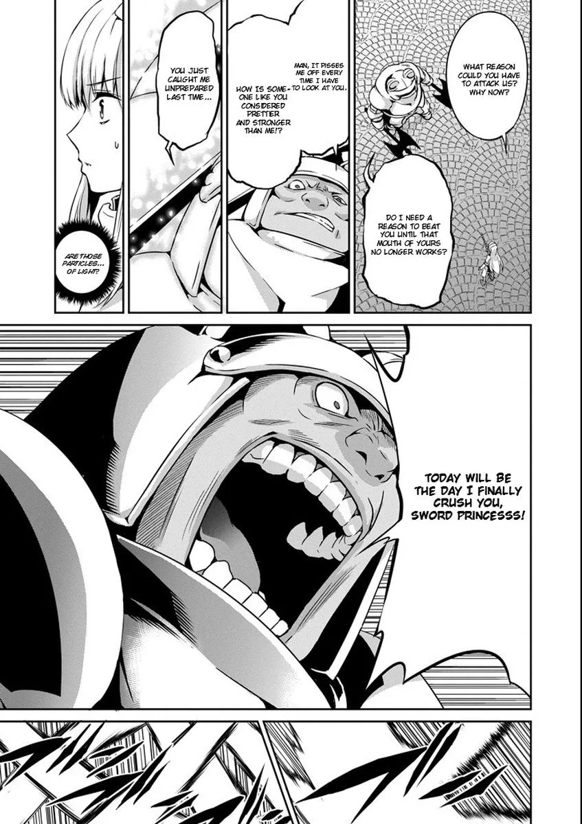 Dungeon ni Deai wo Motomeru no wa Machigatte Iru Darou ka Gaiden - Sword Oratoria Chapter 54 page 29