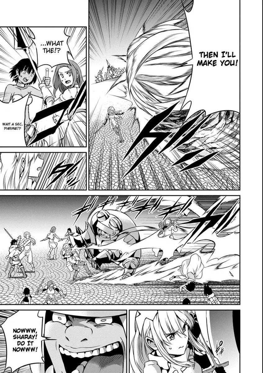 Dungeon ni Deai wo Motomeru no wa Machigatte Iru Darou ka Gaiden - Sword Oratoria Chapter 54 page 31