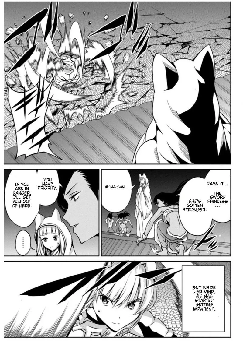 Dungeon ni Deai wo Motomeru no wa Machigatte Iru Darou ka Gaiden - Sword Oratoria Chapter 57 page 7