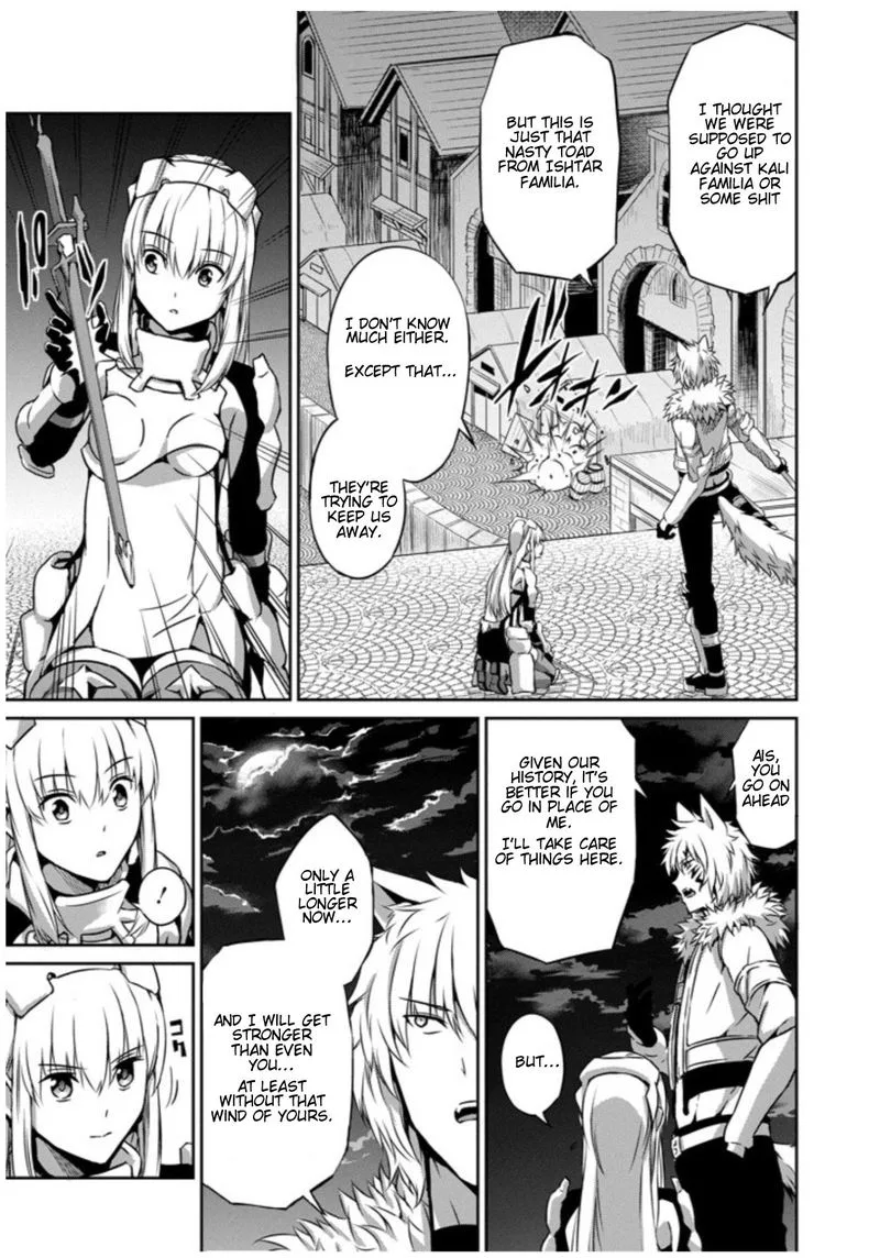 Dungeon ni Deai wo Motomeru no wa Machigatte Iru Darou ka Gaiden - Sword Oratoria Chapter 57 page 9