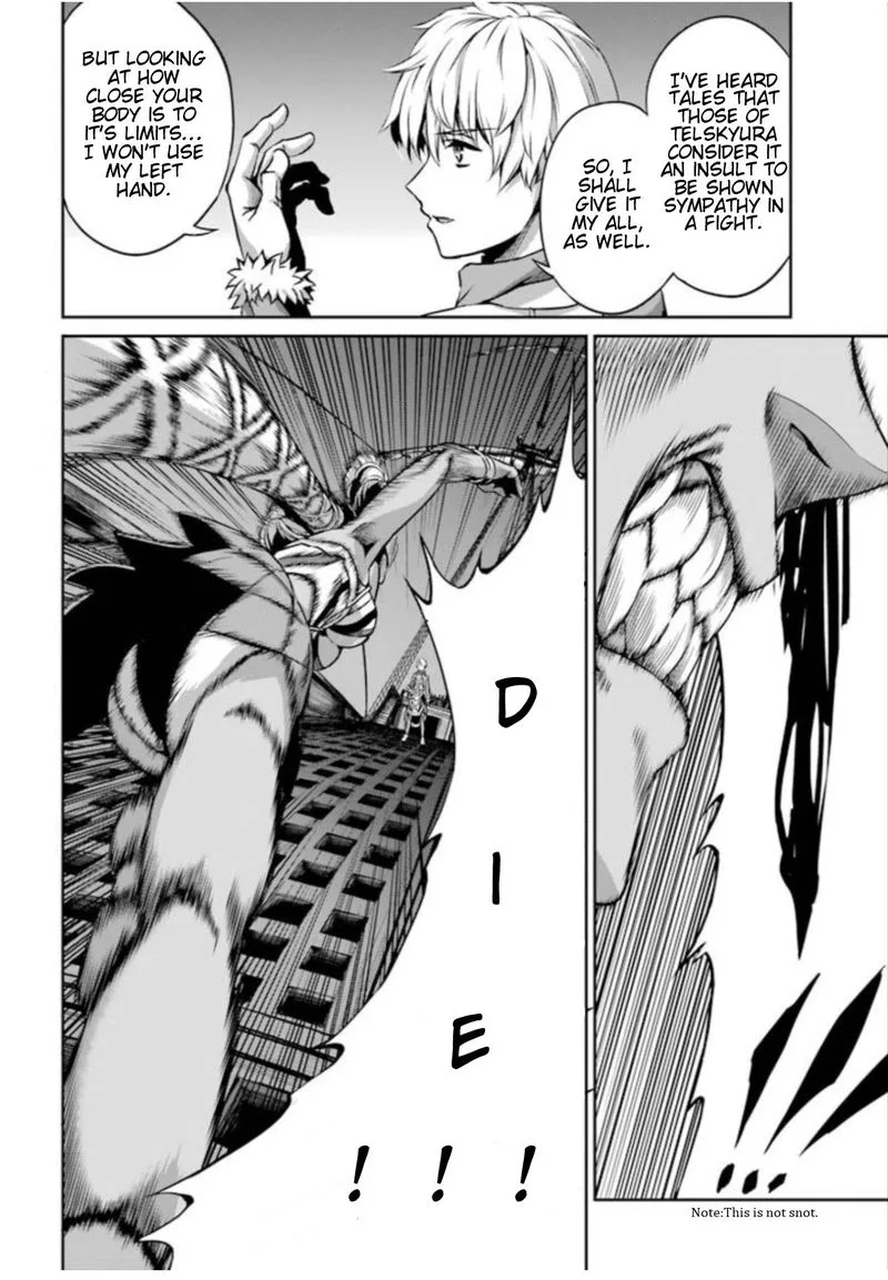 Dungeon ni Deai wo Motomeru no wa Machigatte Iru Darou ka Gaiden - Sword Oratoria Chapter 58 page 32