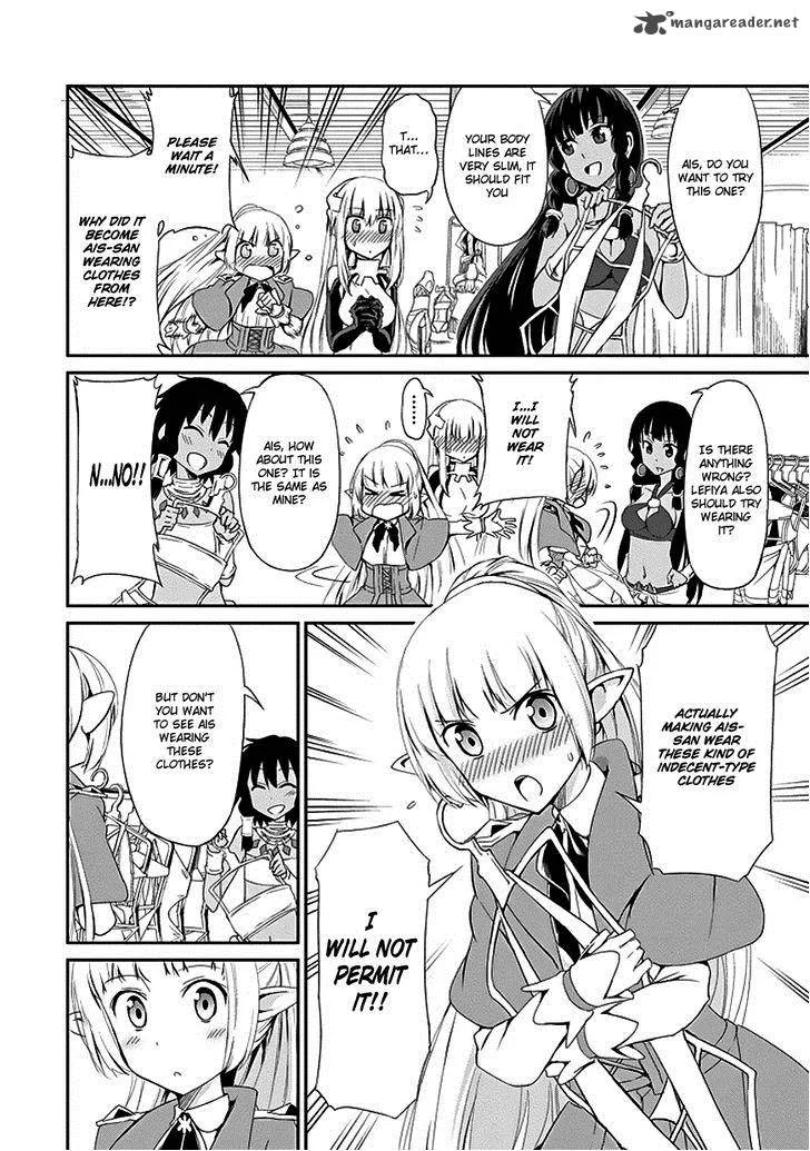 Dungeon ni Deai wo Motomeru no wa Machigatte Iru Darou ka Gaiden - Sword Oratoria Chapter 6 page 13