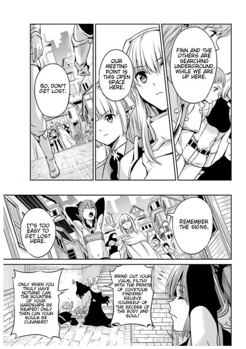 Dungeon ni Deai wo Motomeru no wa Machigatte Iru Darou ka Gaiden - Sword Oratoria Chapter 60 page 7