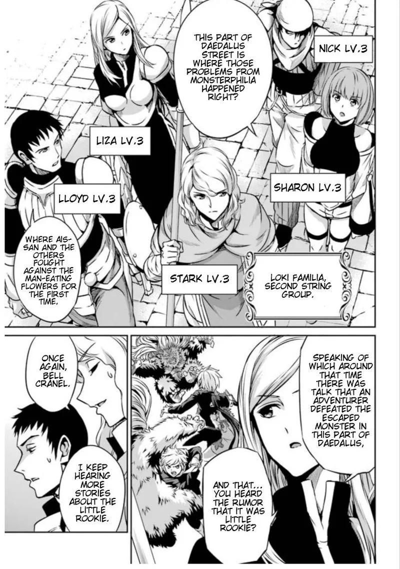Dungeon ni Deai wo Motomeru no wa Machigatte Iru Darou ka Gaiden - Sword Oratoria Chapter 60 page 11