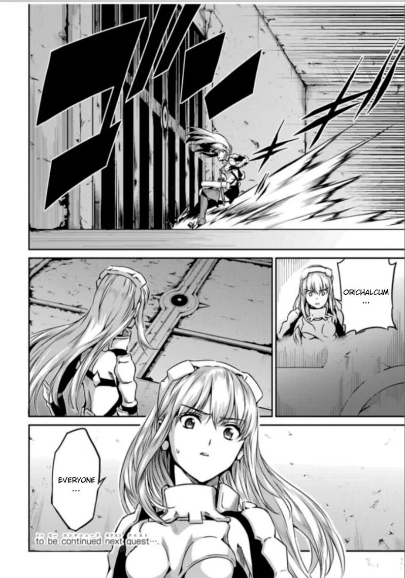 Dungeon ni Deai wo Motomeru no wa Machigatte Iru Darou ka Gaiden - Sword Oratoria Chapter 62 page 32