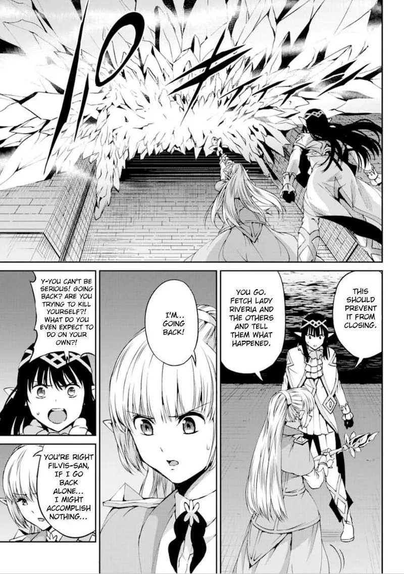 Dungeon ni Deai wo Motomeru no wa Machigatte Iru Darou ka Gaiden - Sword Oratoria Chapter 64 page 7