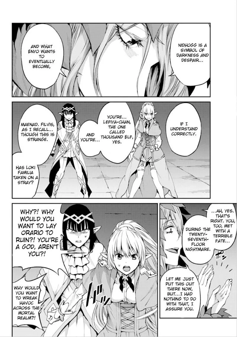 Dungeon ni Deai wo Motomeru no wa Machigatte Iru Darou ka Gaiden - Sword Oratoria Chapter 64 page 28