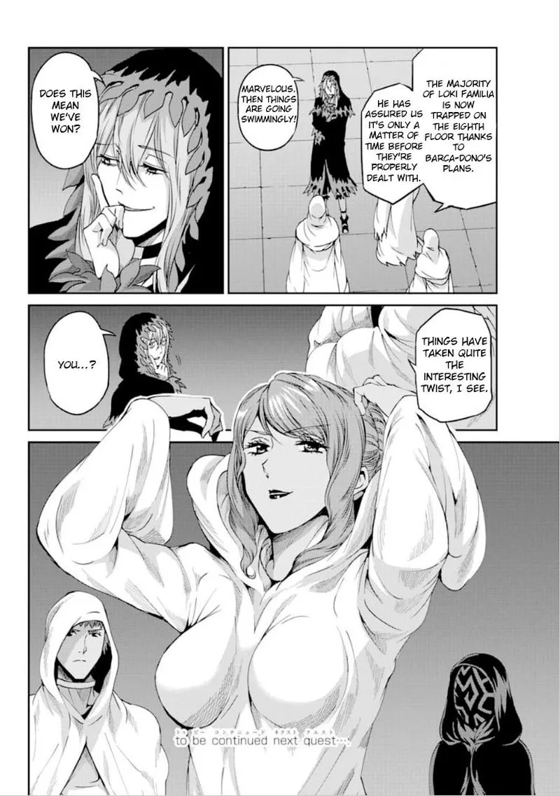 Dungeon ni Deai wo Motomeru no wa Machigatte Iru Darou ka Gaiden - Sword Oratoria Chapter 64 page 36