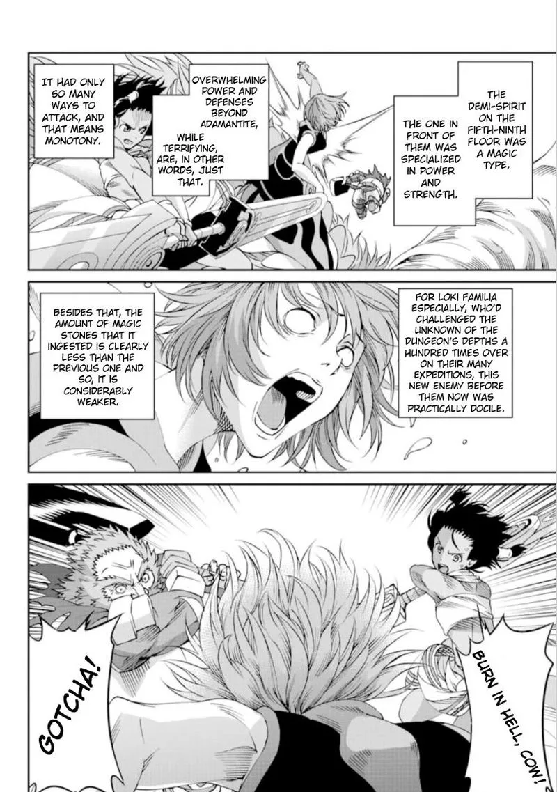 Dungeon ni Deai wo Motomeru no wa Machigatte Iru Darou ka Gaiden - Sword Oratoria Chapter 67 page 32