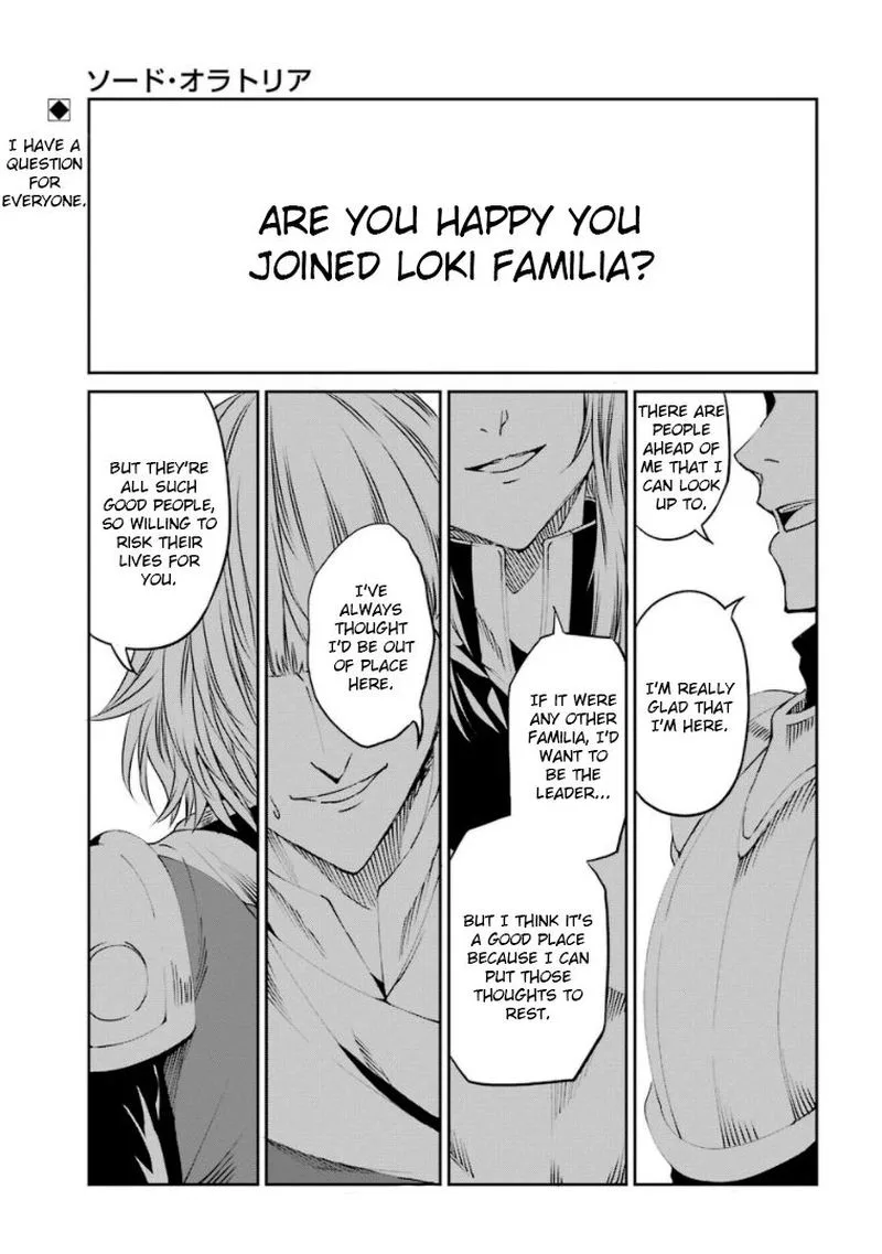 Dungeon ni Deai wo Motomeru no wa Machigatte Iru Darou ka Gaiden - Sword Oratoria Chapter 68 page 1