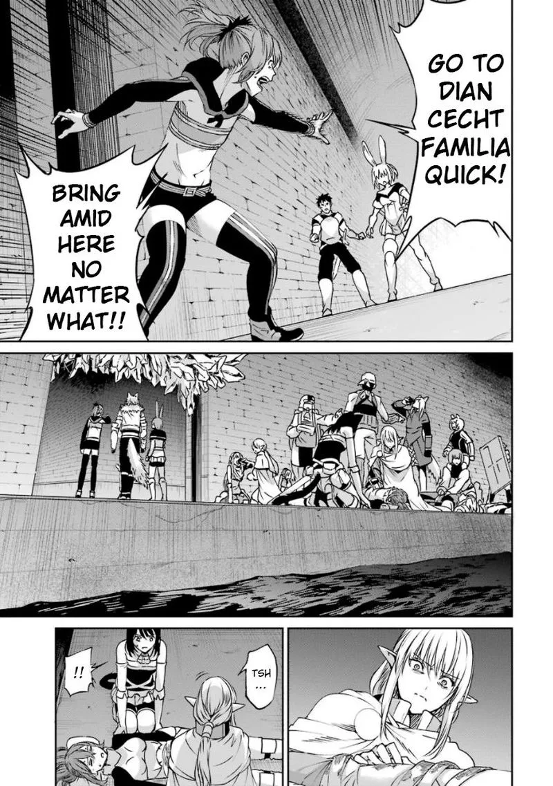 Dungeon ni Deai wo Motomeru no wa Machigatte Iru Darou ka Gaiden - Sword Oratoria Chapter 68 page 22