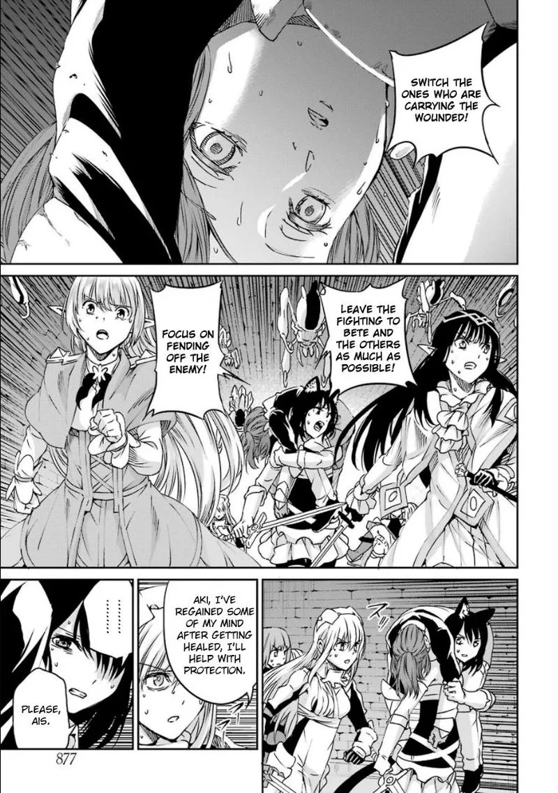 Dungeon ni Deai wo Motomeru no wa Machigatte Iru Darou ka Gaiden - Sword Oratoria Chapter 68 page 3