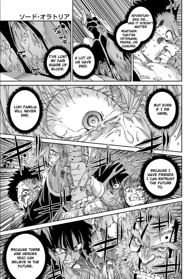 Dungeon ni Deai wo Motomeru no wa Machigatte Iru Darou ka Gaiden - Sword Oratoria Chapter 68 page 28
