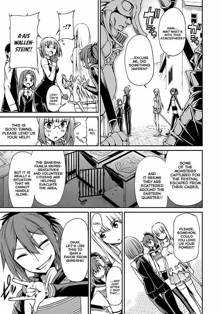 Dungeon ni Deai wo Motomeru no wa Machigatte Iru Darou ka Gaiden - Sword Oratoria Chapter 7 page 28