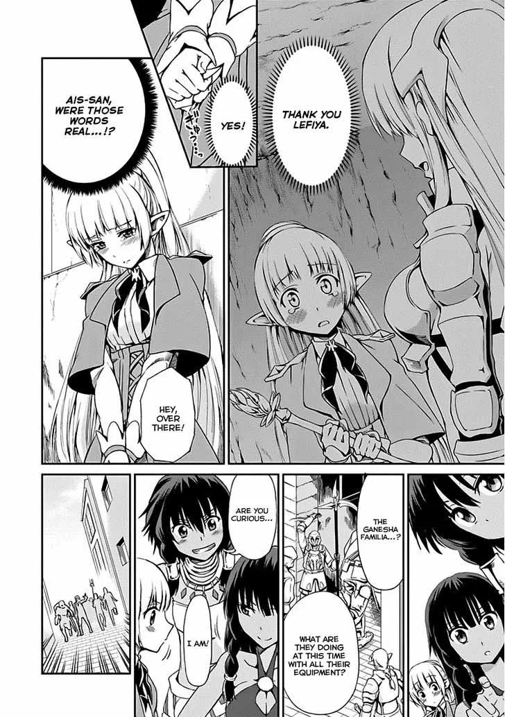 Dungeon ni Deai wo Motomeru no wa Machigatte Iru Darou ka Gaiden - Sword Oratoria Chapter 7 page 31