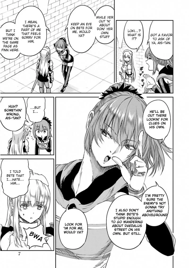 Dungeon ni Deai wo Motomeru no wa Machigatte Iru Darou ka Gaiden - Sword Oratoria Chapter 71 page 8