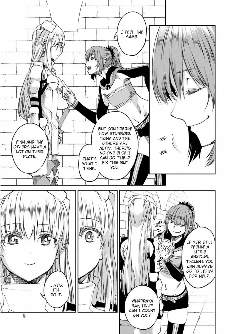 Dungeon ni Deai wo Motomeru no wa Machigatte Iru Darou ka Gaiden - Sword Oratoria Chapter 71 page 10
