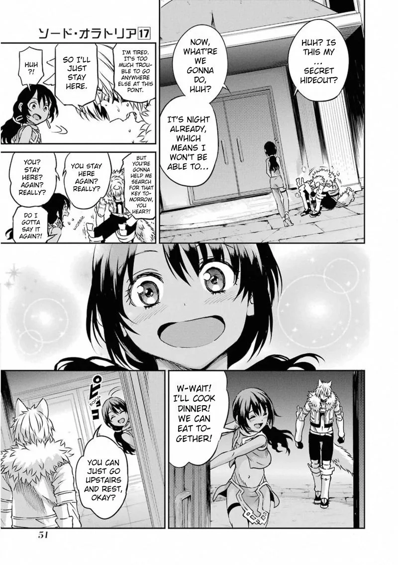 Dungeon ni Deai wo Motomeru no wa Machigatte Iru Darou ka Gaiden - Sword Oratoria Chapter 72 page 14