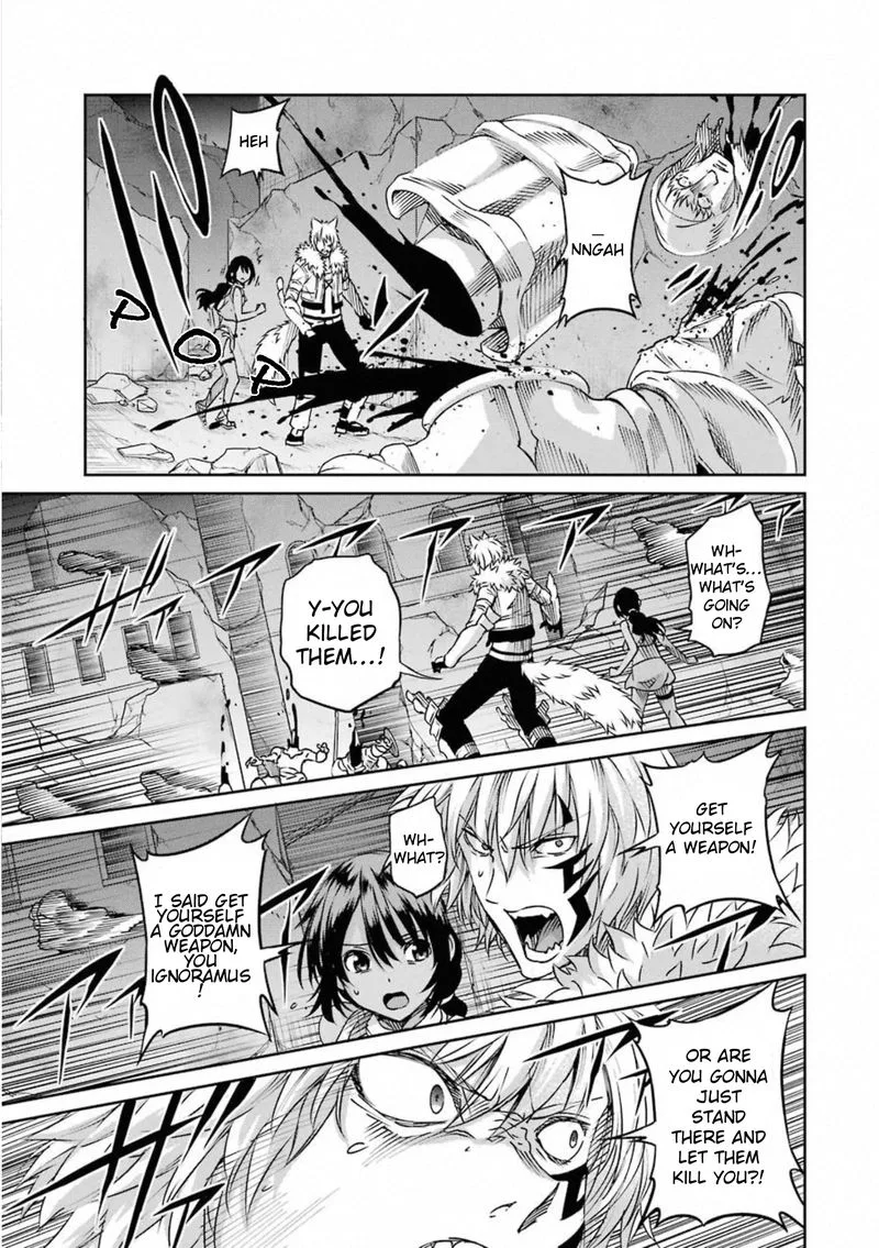 Dungeon ni Deai wo Motomeru no wa Machigatte Iru Darou ka Gaiden - Sword Oratoria Chapter 72 page 43