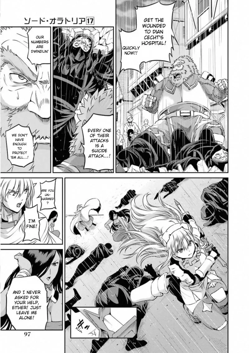 Dungeon ni Deai wo Motomeru no wa Machigatte Iru Darou ka Gaiden - Sword Oratoria Chapter 73 page 13