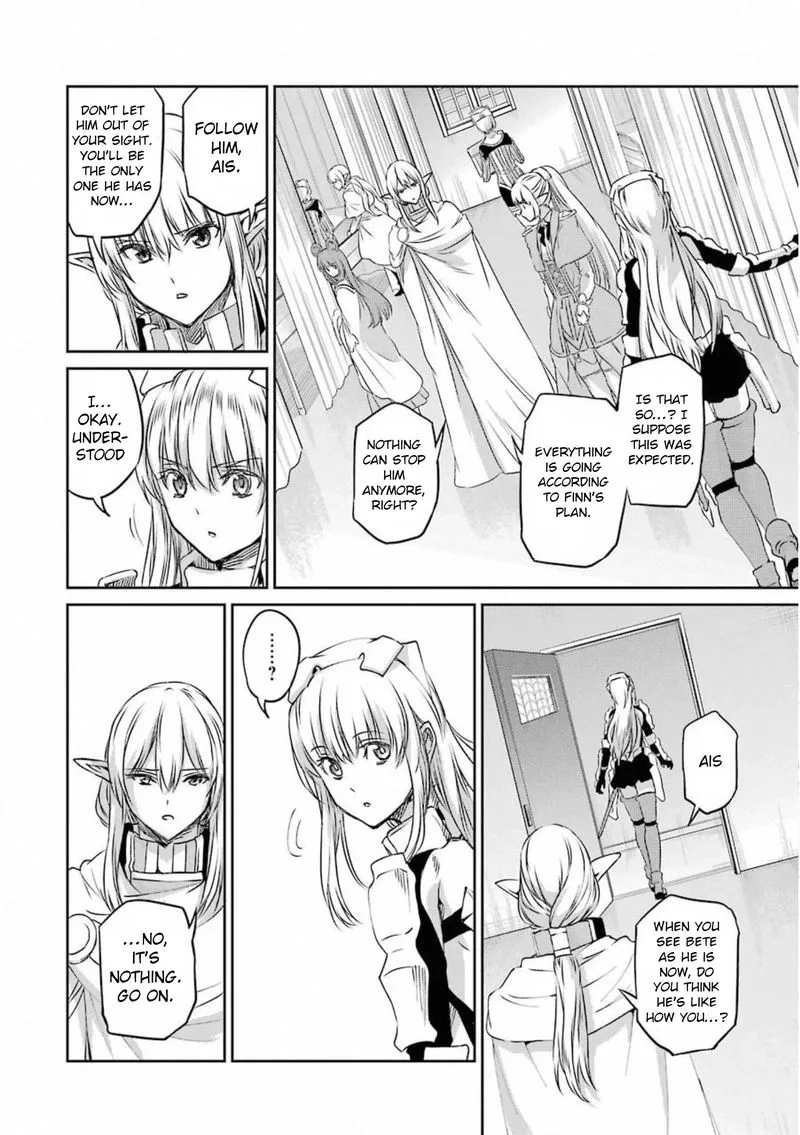 Dungeon ni Deai wo Motomeru no wa Machigatte Iru Darou ka Gaiden - Sword Oratoria Chapter 74 page 14