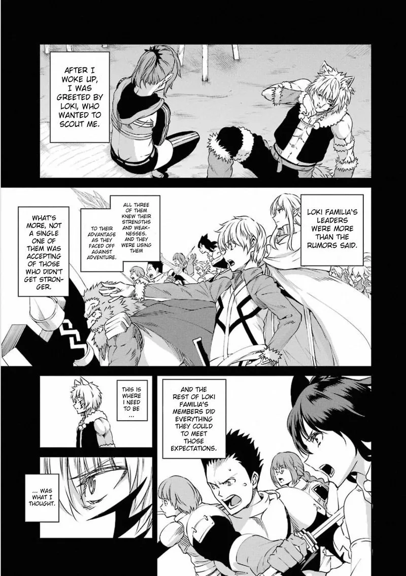 Dungeon ni Deai wo Motomeru no wa Machigatte Iru Darou ka Gaiden - Sword Oratoria Chapter 74 page 28