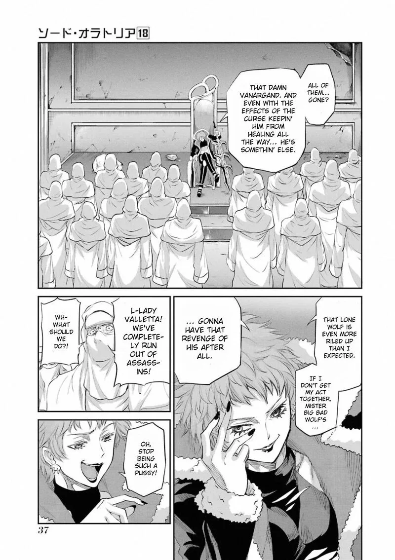 Dungeon ni Deai wo Motomeru no wa Machigatte Iru Darou ka Gaiden - Sword Oratoria Chapter 75 page 36