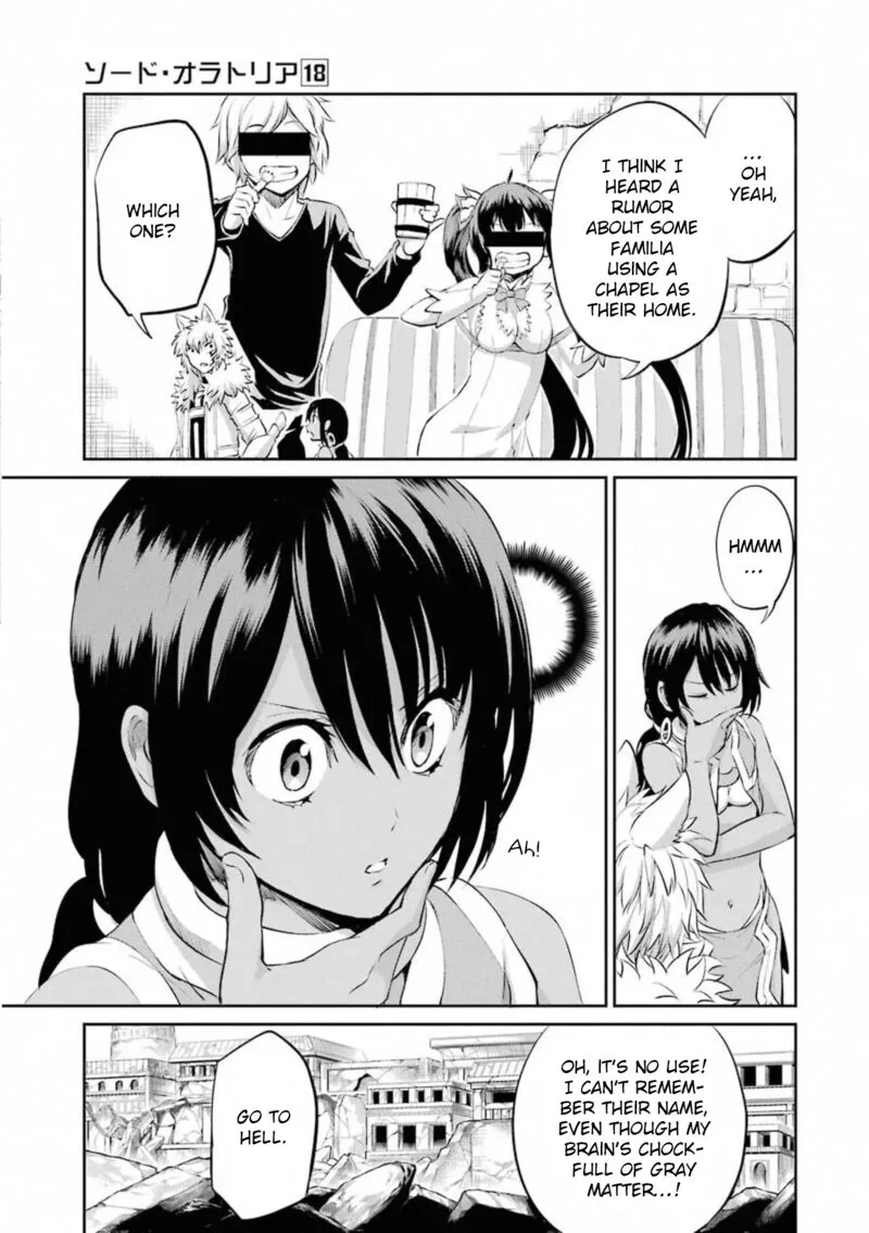Dungeon ni Deai wo Motomeru no wa Machigatte Iru Darou ka Gaiden - Sword Oratoria Chapter 78 page 19