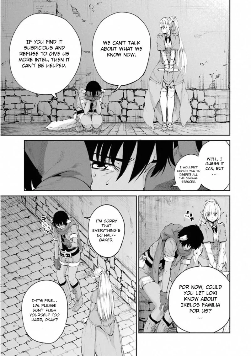 Dungeon ni Deai wo Motomeru no wa Machigatte Iru Darou ka Gaiden - Sword Oratoria Chapter 78 page 27