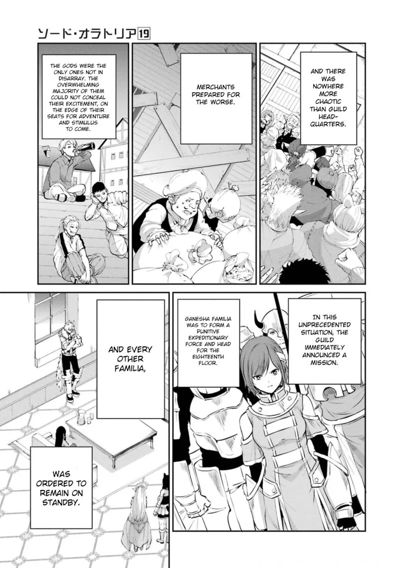 Dungeon ni Deai wo Motomeru no wa Machigatte Iru Darou ka Gaiden - Sword Oratoria Chapter 79 page 23