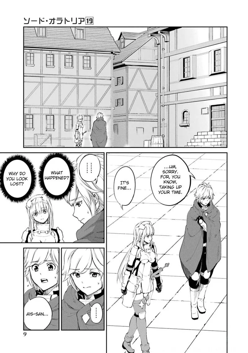 Dungeon ni Deai wo Motomeru no wa Machigatte Iru Darou ka Gaiden - Sword Oratoria Chapter 79 page 10