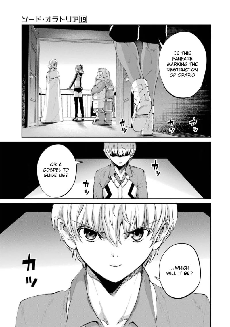 Dungeon ni Deai wo Motomeru no wa Machigatte Iru Darou ka Gaiden - Sword Oratoria Chapter 79 page 21