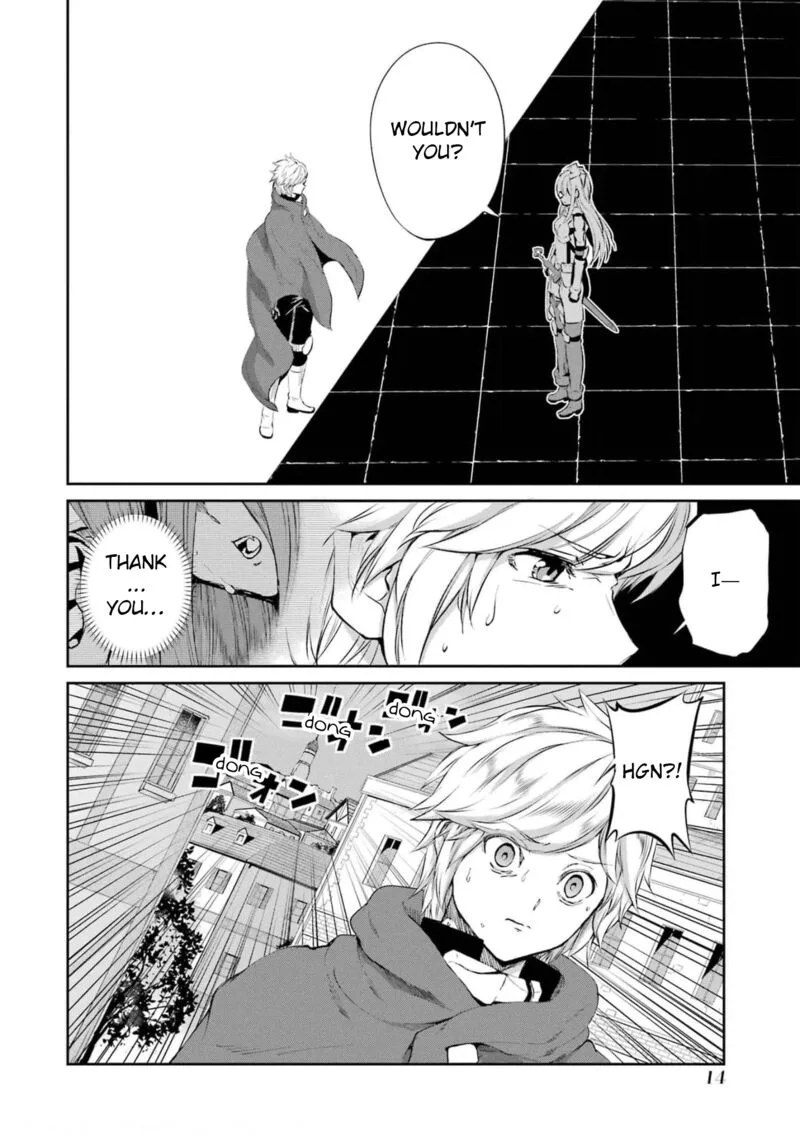Dungeon ni Deai wo Motomeru no wa Machigatte Iru Darou ka Gaiden - Sword Oratoria Chapter 79 page 14