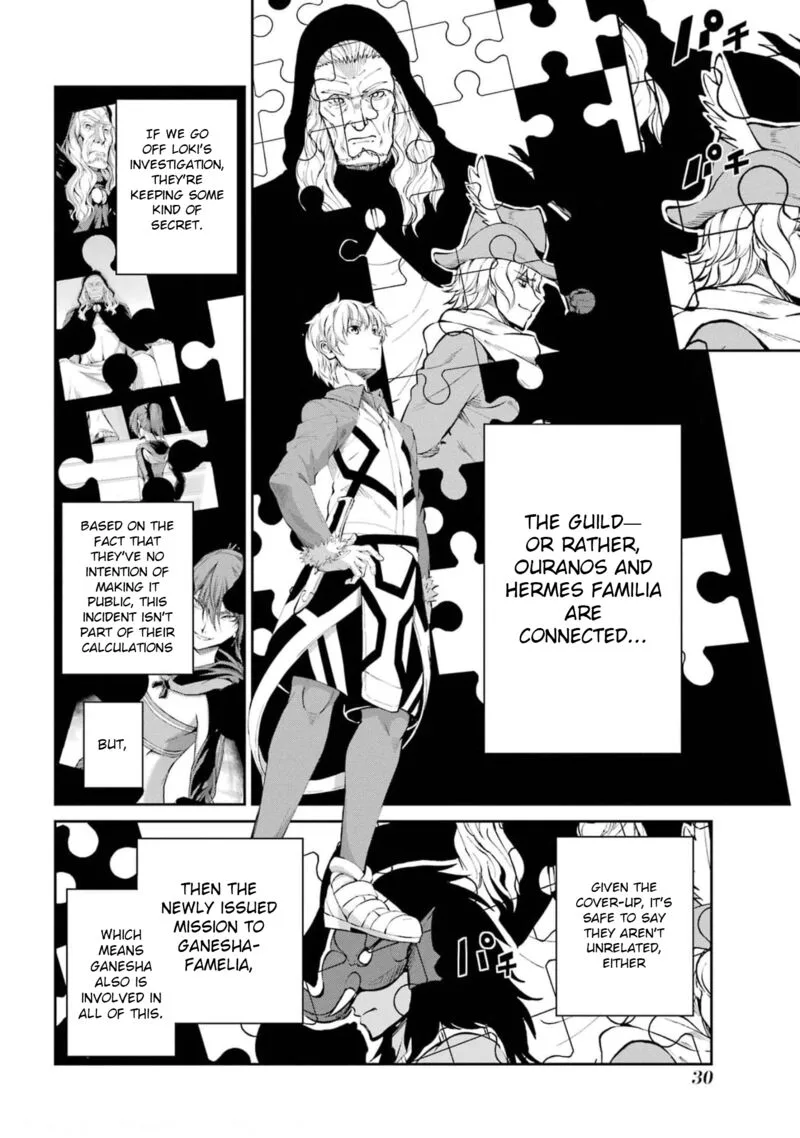 Dungeon ni Deai wo Motomeru no wa Machigatte Iru Darou ka Gaiden - Sword Oratoria Chapter 79 page 30