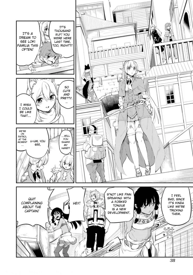 Dungeon ni Deai wo Motomeru no wa Machigatte Iru Darou ka Gaiden - Sword Oratoria Chapter 79 page 36