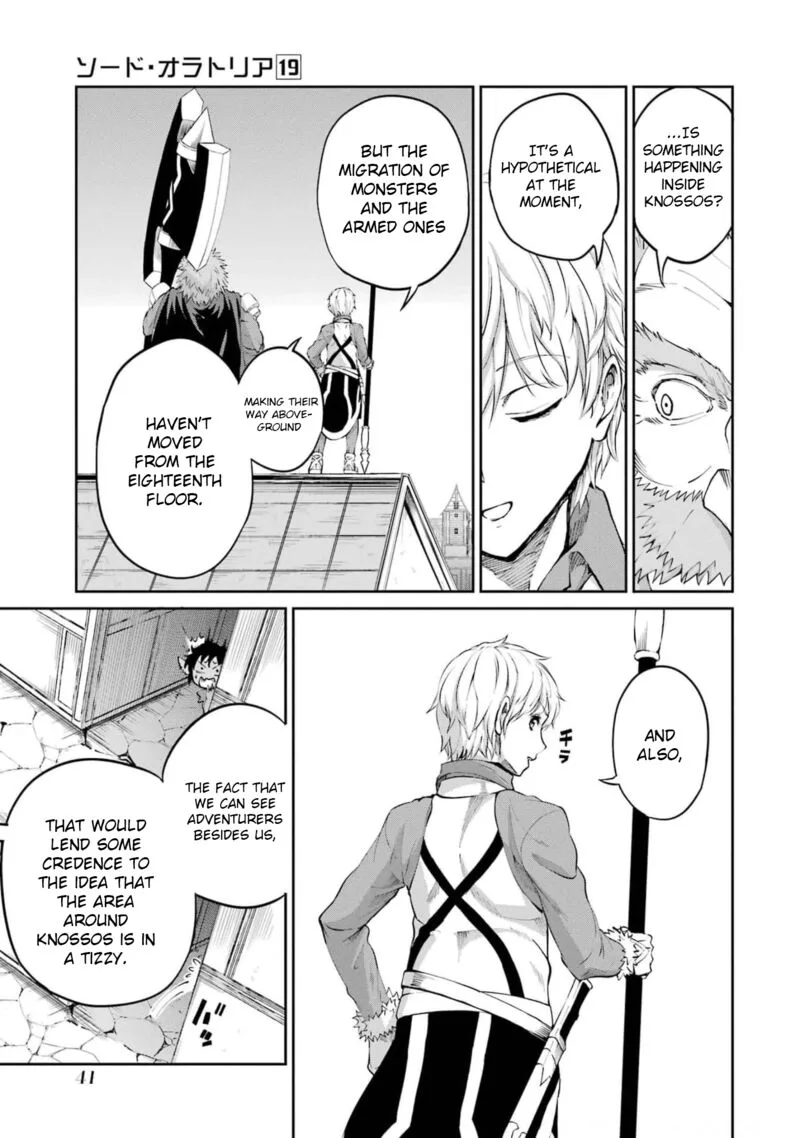 Dungeon ni Deai wo Motomeru no wa Machigatte Iru Darou ka Gaiden - Sword Oratoria Chapter 79 page 39