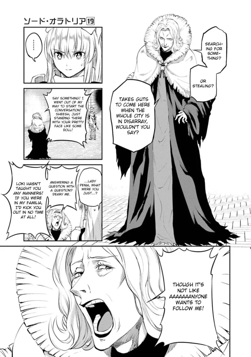 Dungeon ni Deai wo Motomeru no wa Machigatte Iru Darou ka Gaiden - Sword Oratoria Chapter 79 page 43