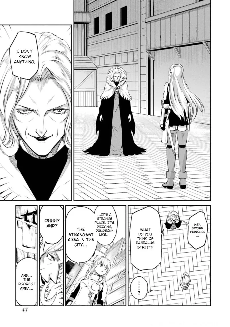 Dungeon ni Deai wo Motomeru no wa Machigatte Iru Darou ka Gaiden - Sword Oratoria Chapter 79 page 45