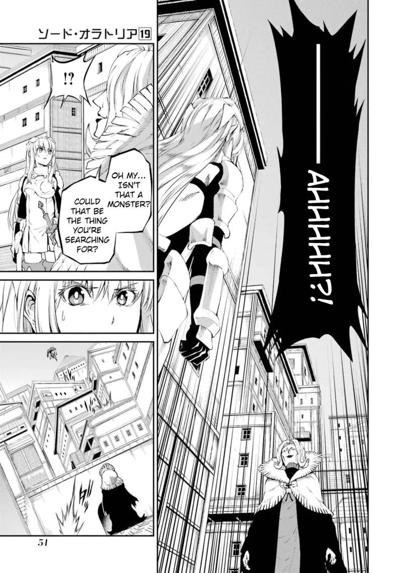 Dungeon ni Deai wo Motomeru no wa Machigatte Iru Darou ka Gaiden - Sword Oratoria Chapter 79 page 49