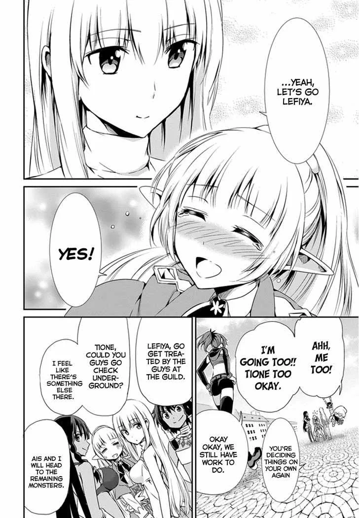 Dungeon ni Deai wo Motomeru no wa Machigatte Iru Darou ka Gaiden - Sword Oratoria Chapter 8 page 35
