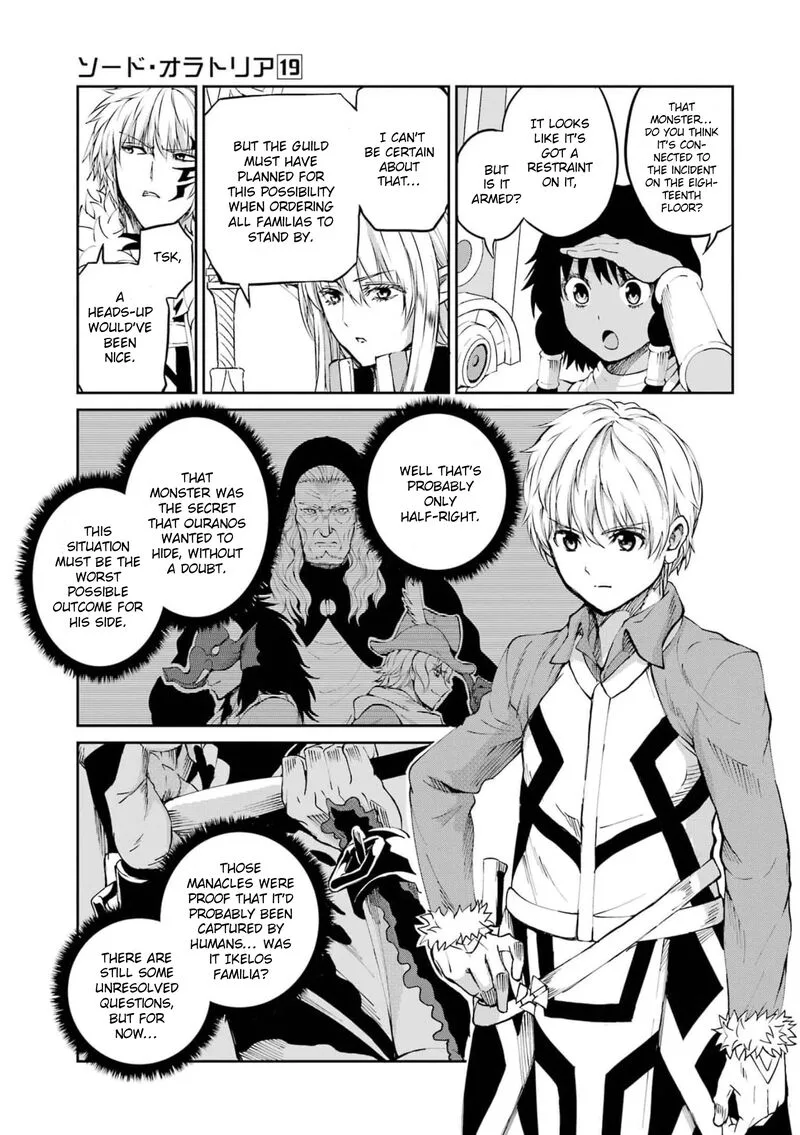 Dungeon ni Deai wo Motomeru no wa Machigatte Iru Darou ka Gaiden - Sword Oratoria Chapter 80 page 8