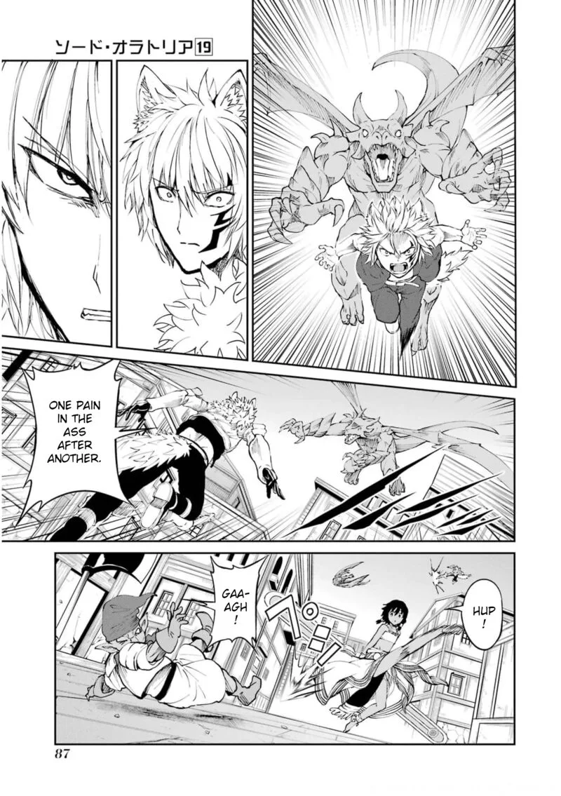 Dungeon ni Deai wo Motomeru no wa Machigatte Iru Darou ka Gaiden - Sword Oratoria Chapter 80 page 34
