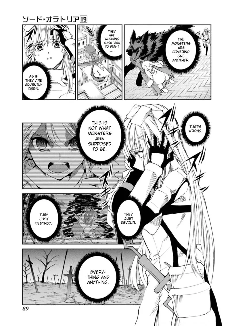 Dungeon ni Deai wo Motomeru no wa Machigatte Iru Darou ka Gaiden - Sword Oratoria Chapter 80 page 36
