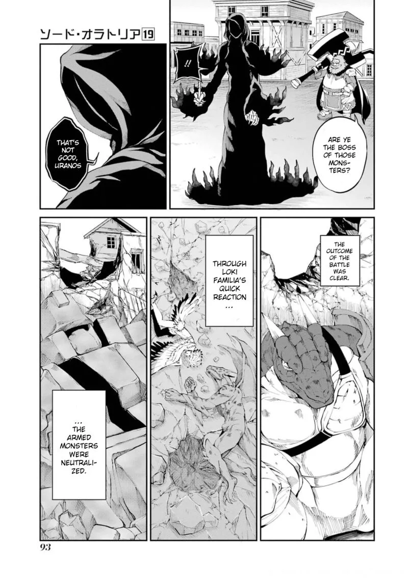 Dungeon ni Deai wo Motomeru no wa Machigatte Iru Darou ka Gaiden - Sword Oratoria Chapter 80 page 40