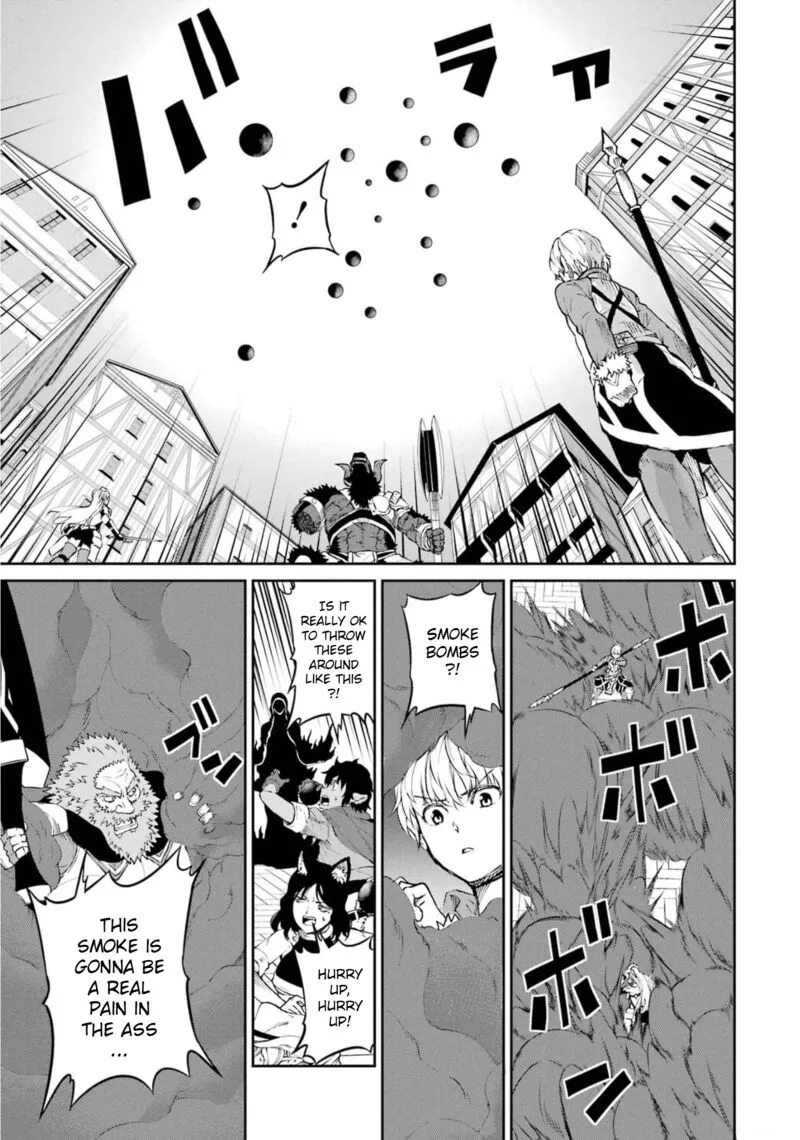Dungeon ni Deai wo Motomeru no wa Machigatte Iru Darou ka Gaiden - Sword Oratoria Chapter 81 page 35