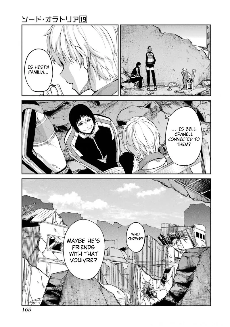 Dungeon ni Deai wo Motomeru no wa Machigatte Iru Darou ka Gaiden - Sword Oratoria Chapter 82 page 13