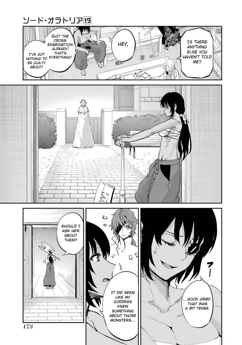 Dungeon ni Deai wo Motomeru no wa Machigatte Iru Darou ka Gaiden - Sword Oratoria Chapter 82 page 21