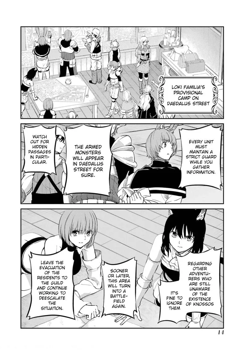 Dungeon ni Deai wo Motomeru no wa Machigatte Iru Darou ka Gaiden - Sword Oratoria Chapter 83 page 16