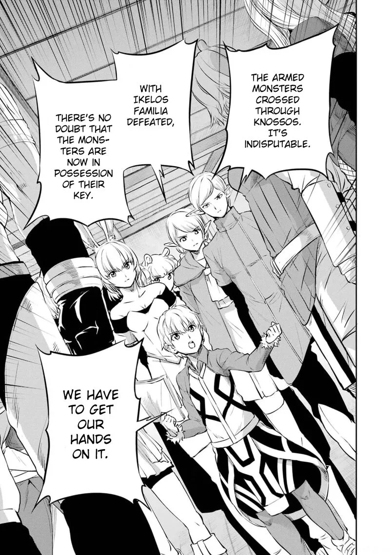 Dungeon ni Deai wo Motomeru no wa Machigatte Iru Darou ka Gaiden - Sword Oratoria Chapter 83 page 17