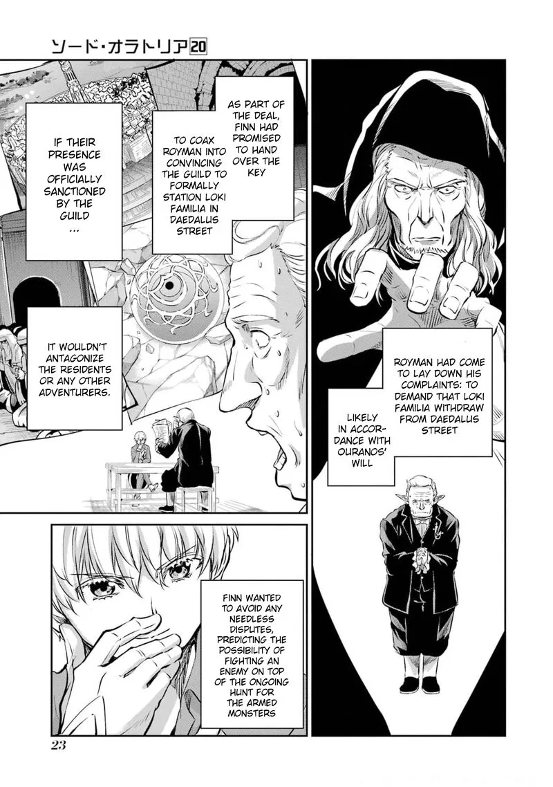 Dungeon ni Deai wo Motomeru no wa Machigatte Iru Darou ka Gaiden - Sword Oratoria Chapter 83 page 25